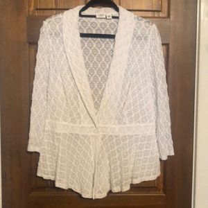 White dress jacket